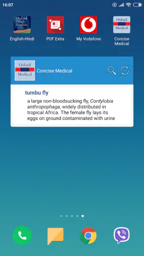 Oxford Medical Dictionary screenshot