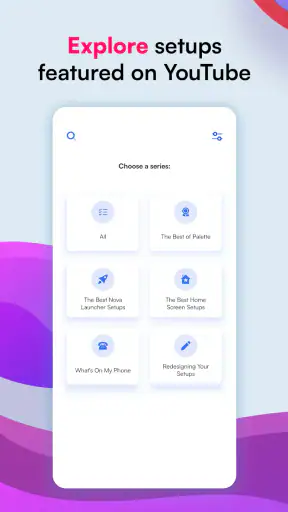 Palette: Home Screen Setups screenshot