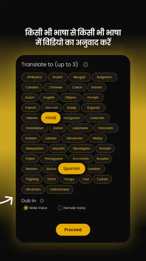 Panini AI Video Translator Dub screenshot