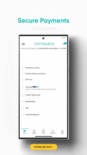 Pantaloons-Online Shopping App screenshot