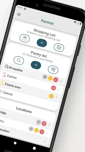 Pantrist - Shopping & Pantry screenshot