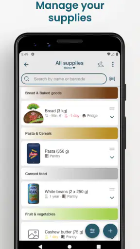 Pantrist - Shopping & Pantry screenshot