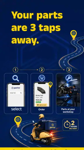 Partnr- 2W Parts for Mechanics screenshot