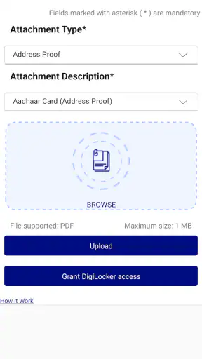 Passport Seva App screenshot