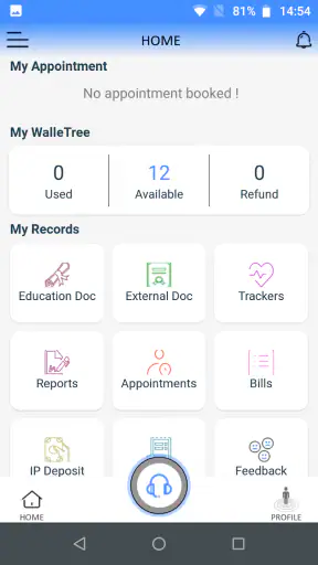 Patient Portal Rajagiri screenshot