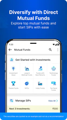 Paytm Money Stocks, MF, IPO screenshot