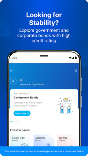 Paytm Money Stocks, MF, IPO screenshot