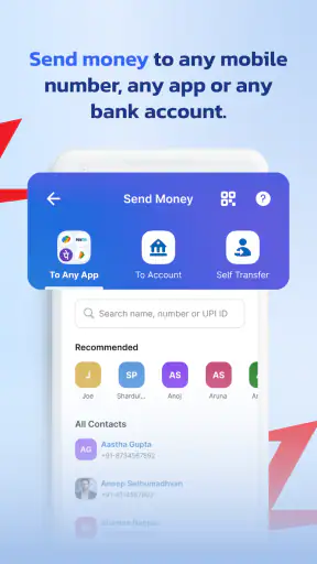 PayZapp UPI Wallet, Pixel Card screenshot