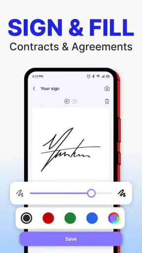 PDF Scanner & Document Sign screenshot
