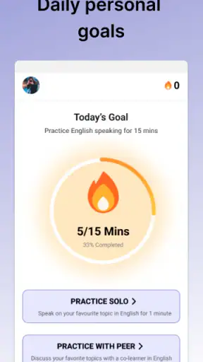 PeerUp: Learn English Speaking screenshot