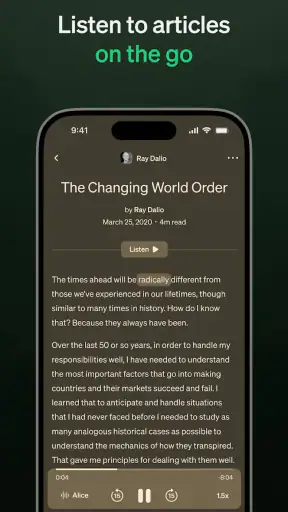 Perch Reader screenshot