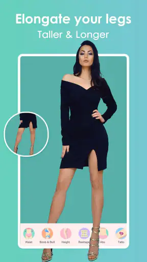 PerfectMe चेहरा और शरीर संपादक screenshot