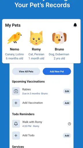 PetNoter: Pet Health Tracker screenshot