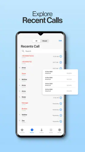 Phone Call Dialer App screenshot