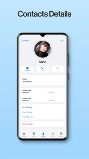 Phone Call Dialer App screenshot