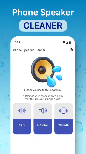 Phone speaker cleaner screenshot