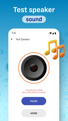 Phone speaker cleaner screenshot
