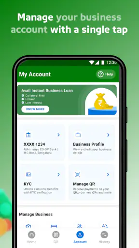 PhonePe Business UPI, Loan App screenshot