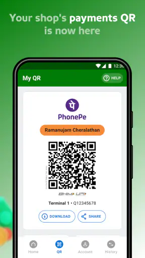 PhonePe Business UPI, Loan App screenshot