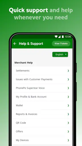 PhonePe Business UPI, Loan App screenshot