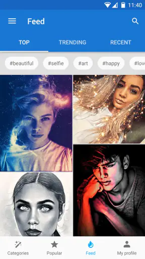 Photo Lab फ़ोटो एडिटर एप screenshot