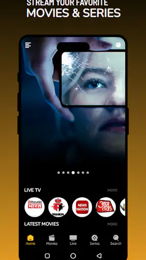 Picasso: Live TV, Movie & Show screenshot