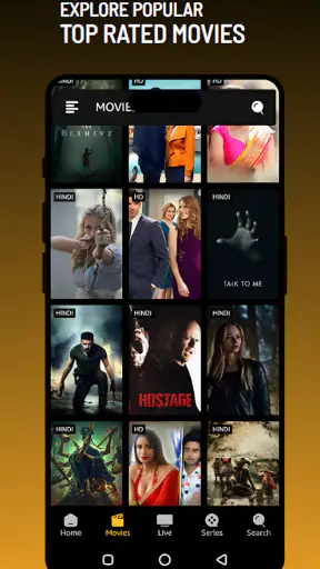 Picasso: Live TV, Movie & Show screenshot