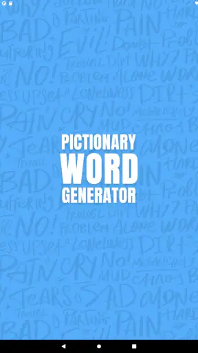 Pictionary Word Generator screenshot