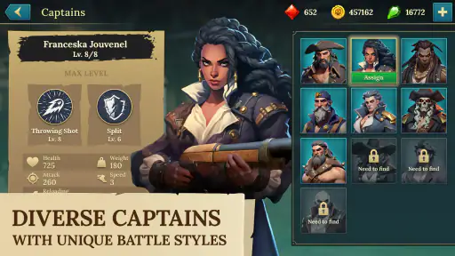 Pirate Ships・Build and Fight screenshot