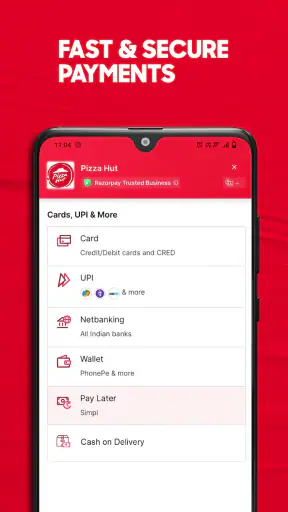 Pizza Hut India - Delivery App screenshot