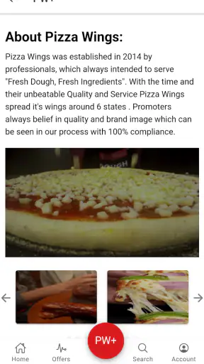 Pizza Wings screenshot