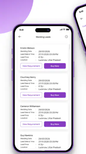 Plan a wedding - Business screenshot