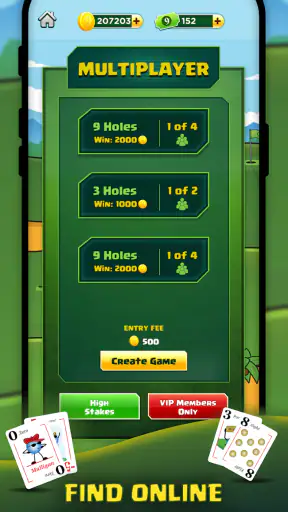 Play Nine: Golf Card Game screenshot