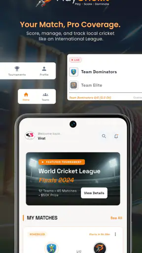 PlayCrickit - Cricket Scoring screenshot