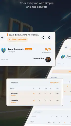 PlayCrickit - Cricket Scoring screenshot