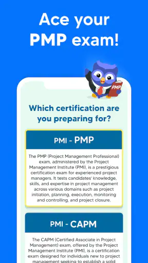 PMI PMP Exam Prep Test 2025 screenshot