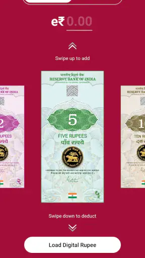 PNB Digital Rupee screenshot