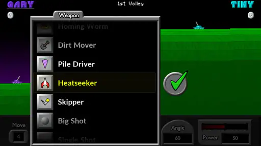 Pocket Tanks screenshot