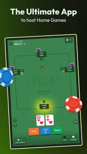 Poker 4 Friends: Chips of Fury screenshot