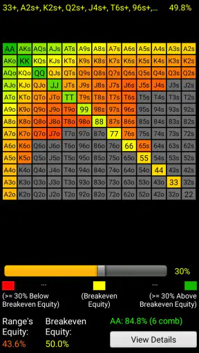 PokerCruncher - Advanced Odds screenshot