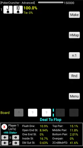 PokerCruncher - Advanced Odds screenshot