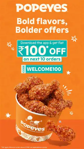 Popeyes India: Food Delivery screenshot