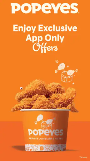 Popeyes India: Food Delivery screenshot