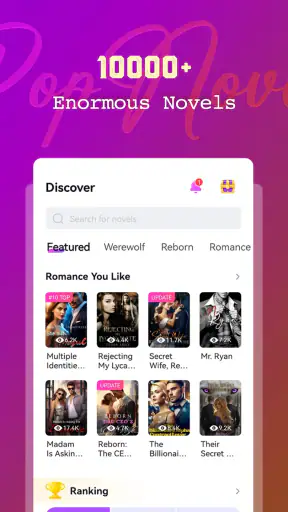 PopNovel screenshot