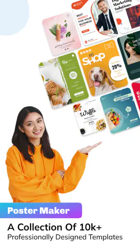 Poster Maker, Flyer Banner Ads screenshot