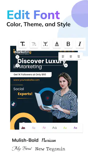 Poster Maker, Flyer Banner Ads screenshot