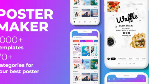Poster Maker, Flyer Banner Ads screenshot