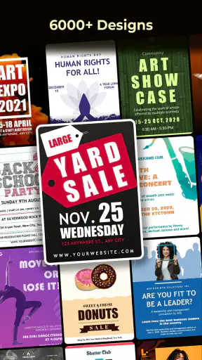 Poster Maker – Flyers & Posts screenshot