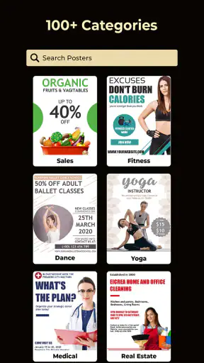 Poster Maker – Flyers & Posts screenshot
