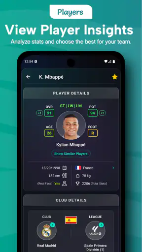 Potentials: FC26 Career Mode screenshot